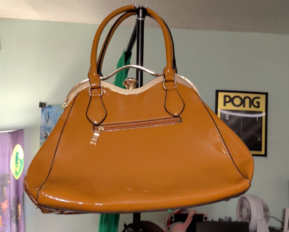 Chic Tan Satchel Bag